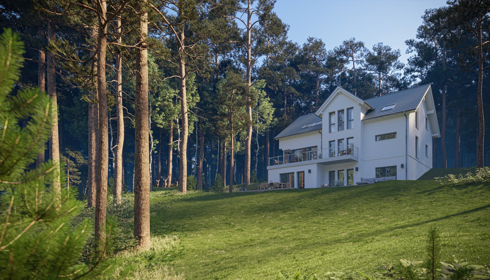 Unser Musterhaus hat geöffnet...