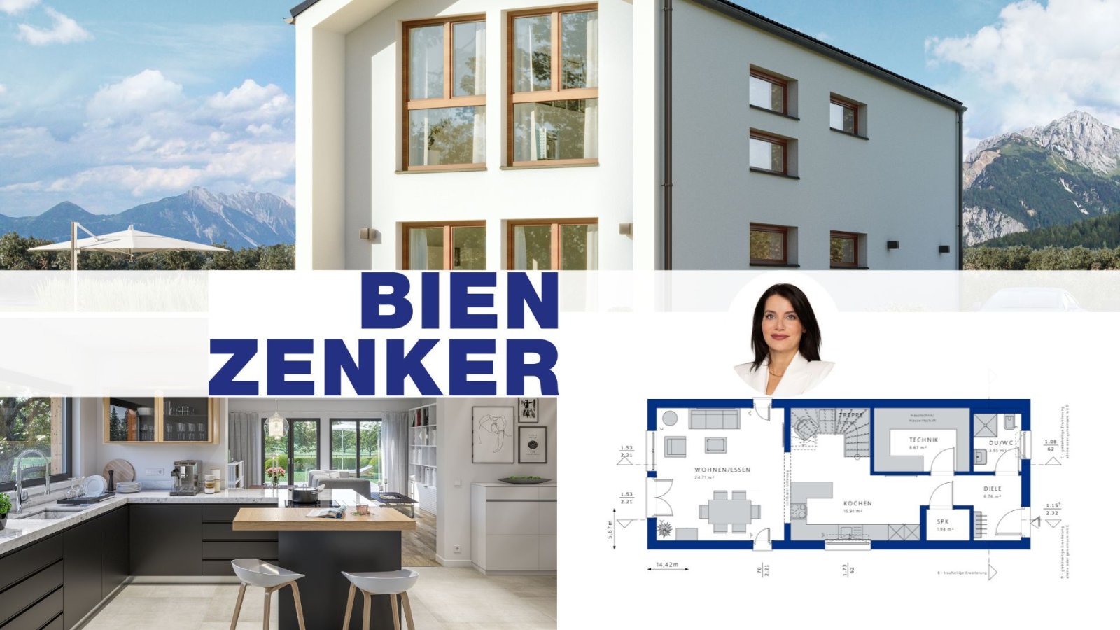 NEUBAU mit BIEN-Zenker -Einfamilienhaus