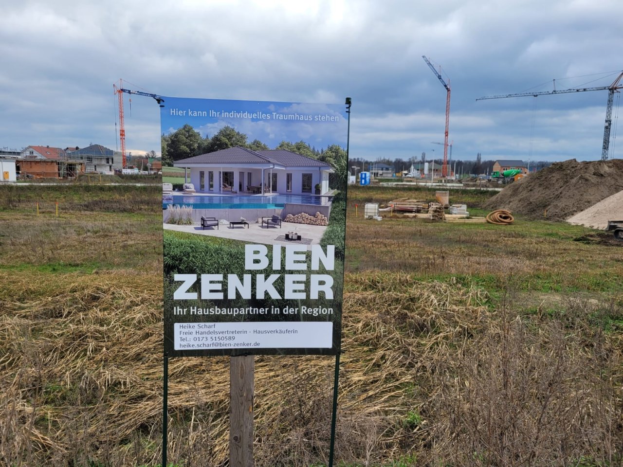Bauen mit Bien-Zenker-Bestpreisgarantie - auf diesem Grundstück könnte Ihr Haus stehen